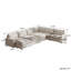 Canapé-lit modulaire en tissu 9 pièces 9 pièces-1865020609