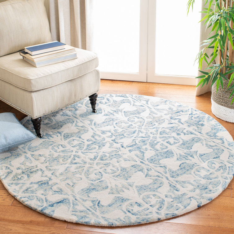 Dashanna Hand Tufted Wool Floral Rug