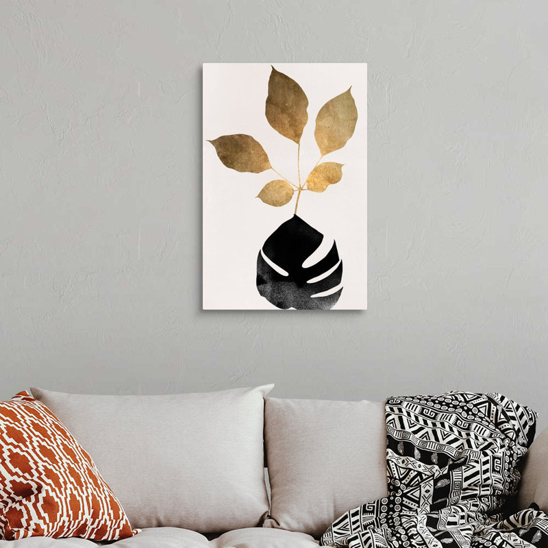 Azurea - 4, art mural sur toile, Toile tendue, H 30 po x l 20 po