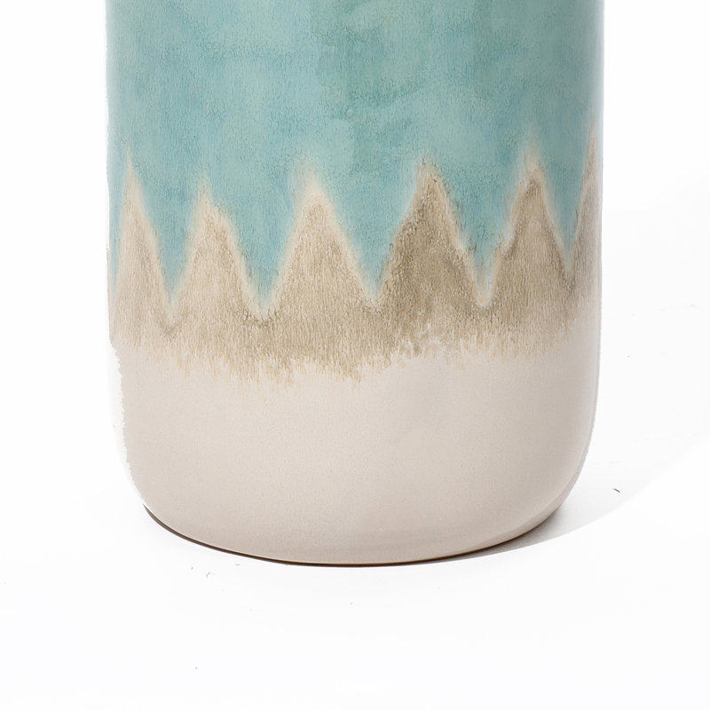 Vase en céramique 15,4 "H, H 15,35 po x l 6,1 po x P 6,1 po