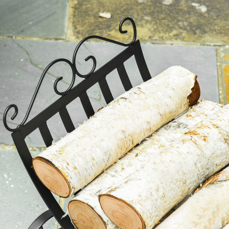 23.25'' W Metal Log Rack