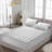 Crotty 350g Filled Checkerboard Pattern Mattress Topper-2057959564-2058325847