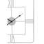 Braelynn Metal Wall Clock-151549858