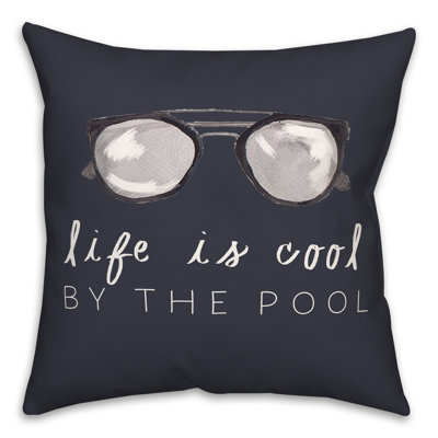  Polyester Indoor/Outdoor Throw Pillow