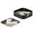 Glass Agate Ceramic Jute Leather Crystal Square Round 4 Piece Coaster Set with Holder Set