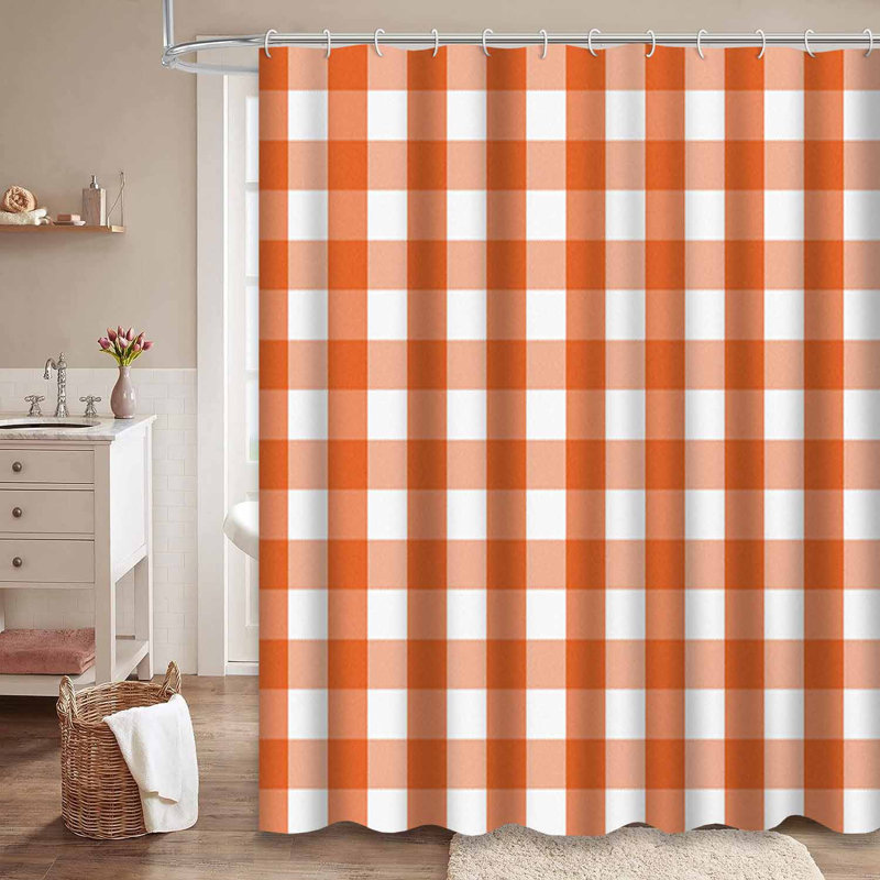 Rideau de douche Plaid, L 72 po x l 72 po