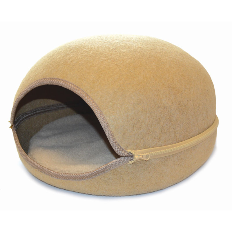 Jerald Nest Pet Bed, Beige