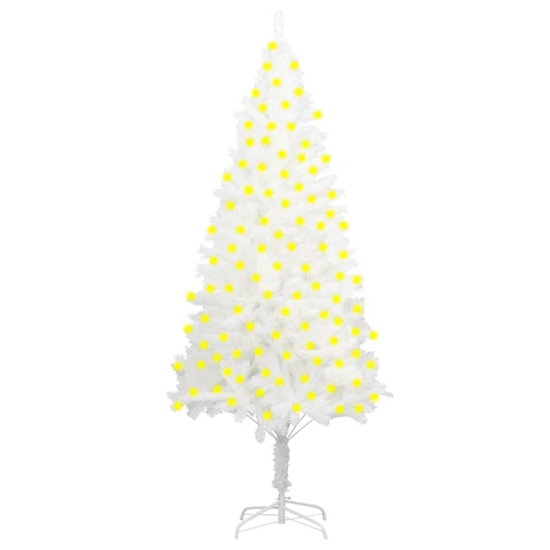 Arbre de Noël artificiel illuminé pour Noël, 8'