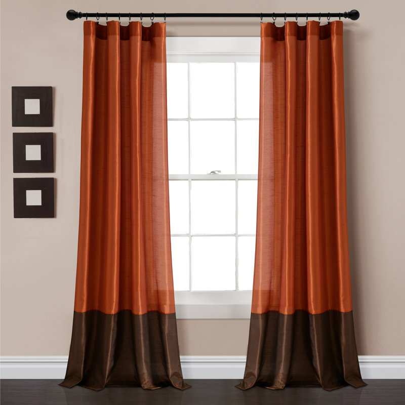 Curtain Pair, Brown