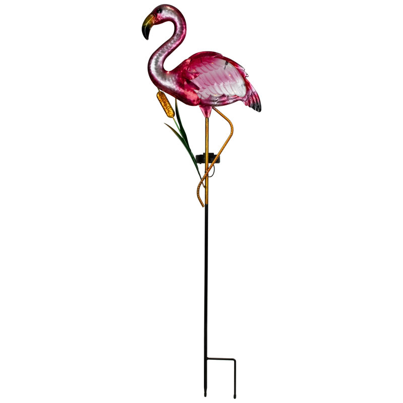 Metal Birds Garden Stake