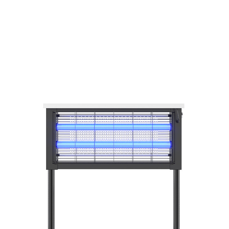 Solar Mosquito Killer Lamp With Solar Panel Rechargeable Fly Zapper Outdoor And Indoor Use