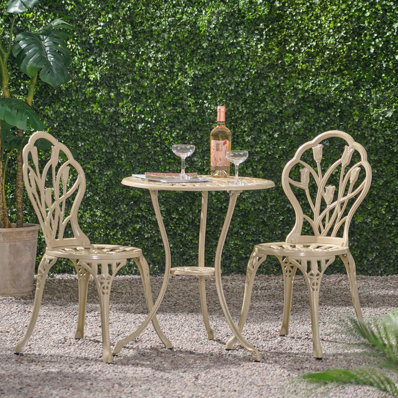 Cast 3pc Bistro Set