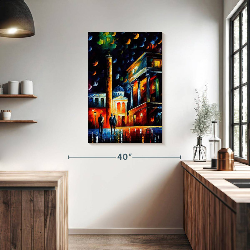 Aime Athens Night II, 39" H x 26" W