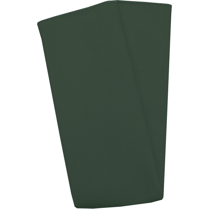 Polyester Solid Colour Square Napkin, 20" W x 20" L, Forest Green