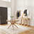 Muhsina Cross Leg Round Dining Table (47in x 47in / 1194mm x 1194mm)-1056975445-826363142