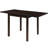 Cappuccino Dining Table with Drop Extension Leaf