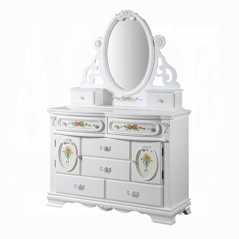 Commode avec miroir Flora