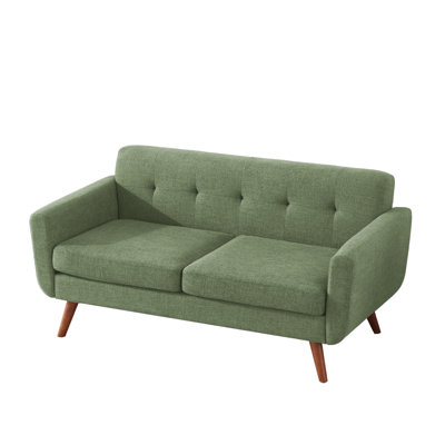 Jadier 66" Upholstered Loveseat Square Sofa