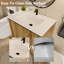 Armoire murale pliante 30 po avec lavabo-832075229