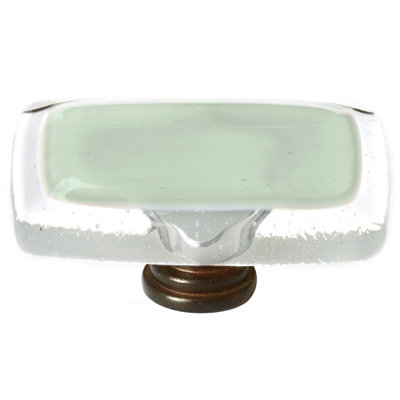 Reflective Rectangular Cabinet Knob
