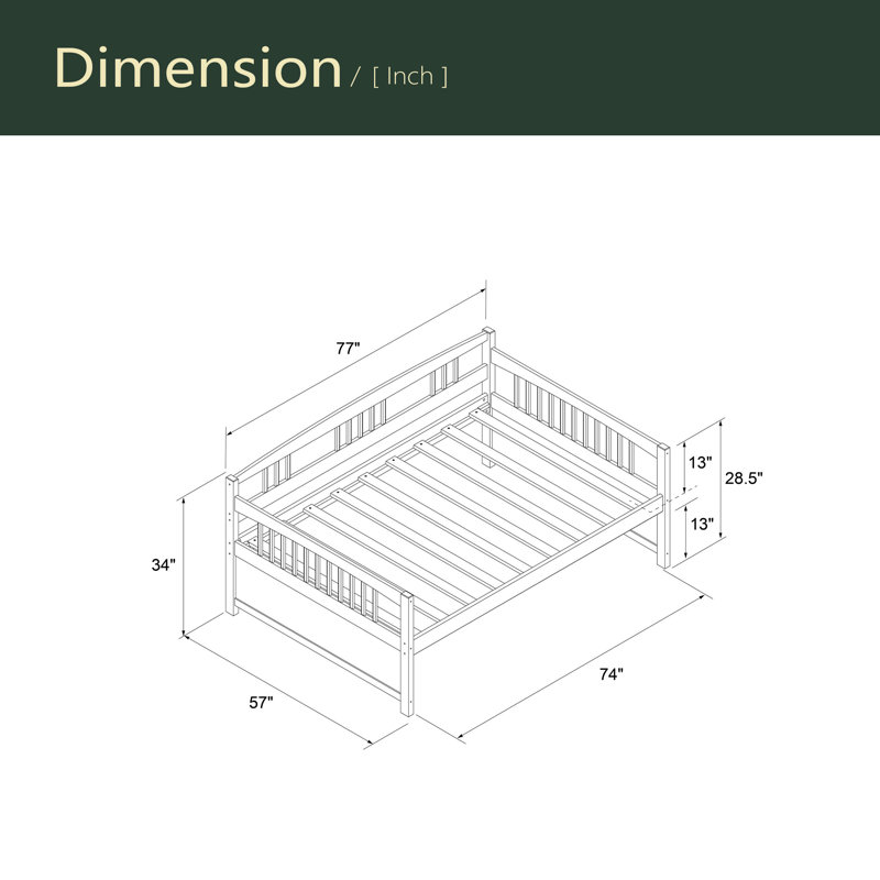 Morgan Wood Daybed