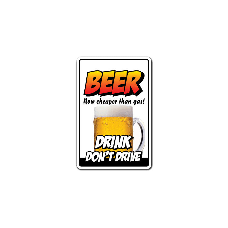 Adhésif décoratif bière