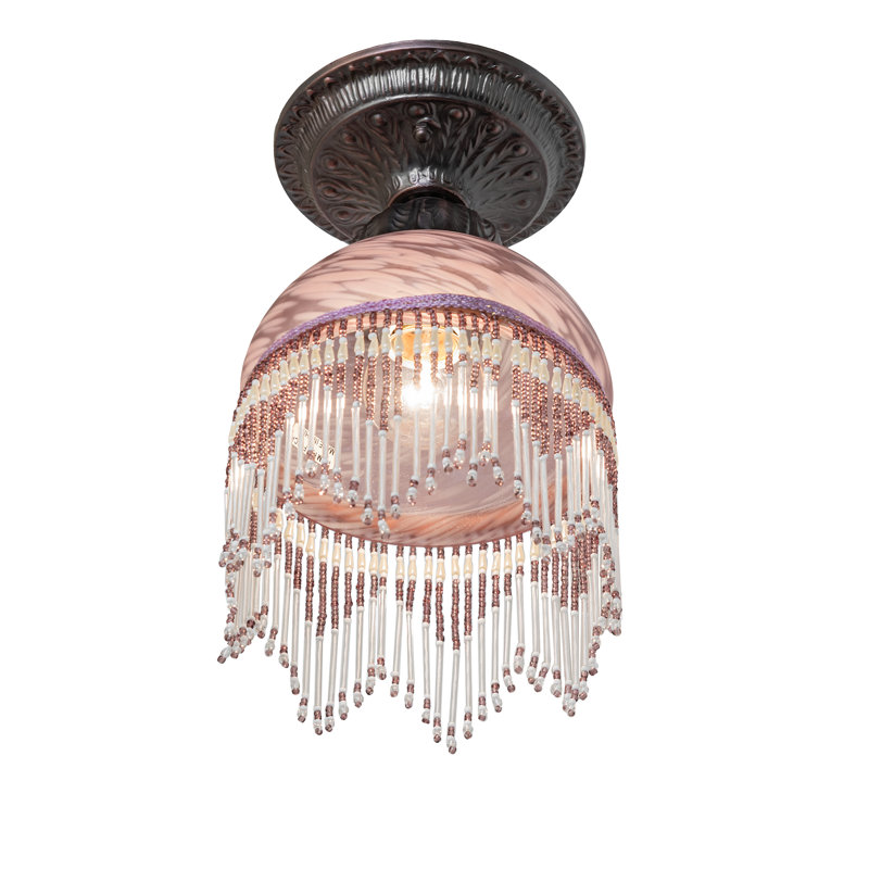 Plafonnier encastré de 6 po de largeur, Rose