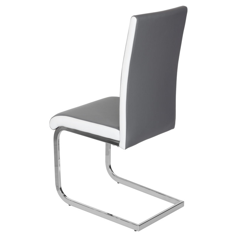 Eunice Dining Set, 1 Table + 6 Chairs, Grey