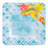 Laurie Gates 12pc Square Melamine Dinnerware Set