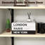 Livres décoratifs pour la maison, décoration de table basse avec bibliothèque élégante