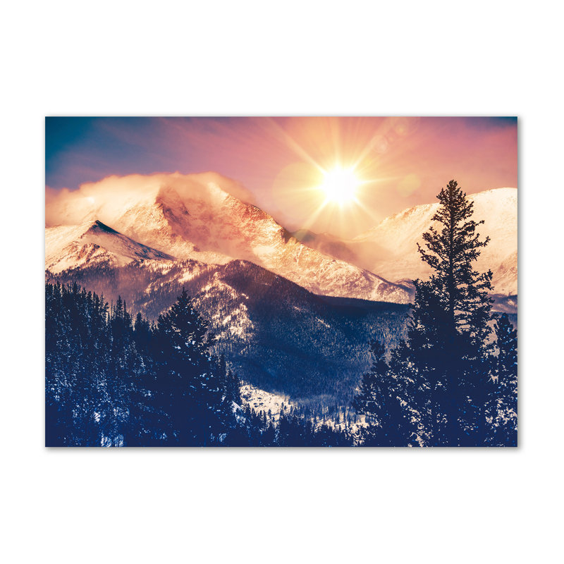 Colorado Mountains - Wrapped Canvas Print