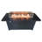 Rectangle Steel Propane Smokeless Fire Pit