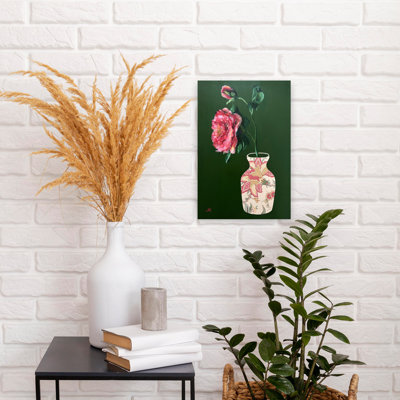 Art floral mural