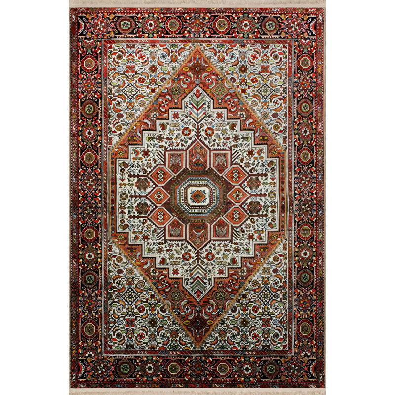 Tapis rectangulaire Debrodie, Rectangle 5 pi 2 po x 7 pi 7 po