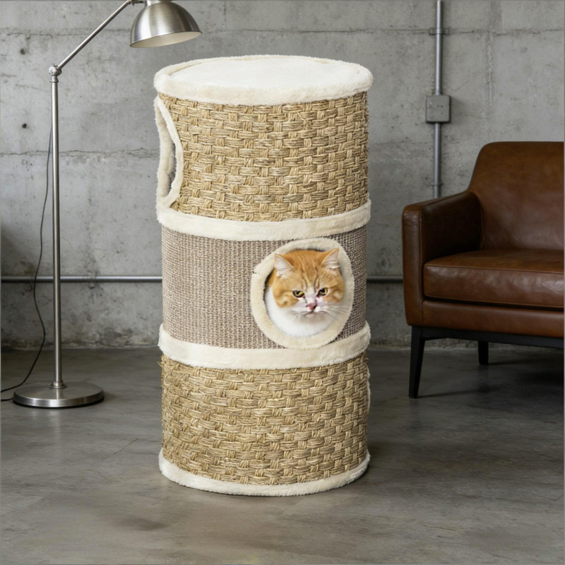 Cat Hideaway, Cat Condo, Kaki / Brun