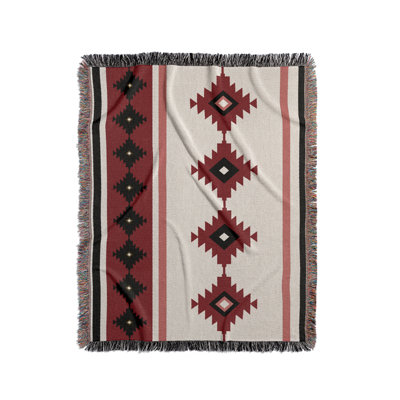 Carlos South Western Cotton Blend Blanket Throw
