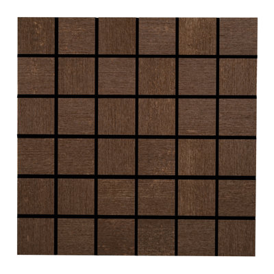 Native Rock 2" X 2" Porcelain Metal Look Tile Mosaic Sheet