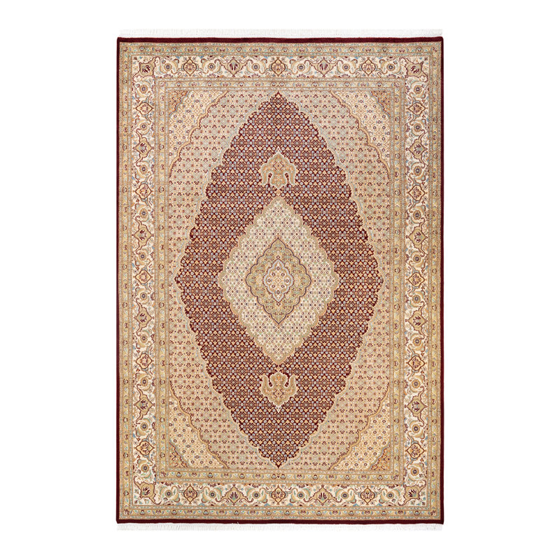Classic One-of-a-Kind 6' 8" X 9' 9" Hand Knotted Area Rug