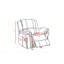 Fauteuil inclinable manuel 39 po Classic-116842804