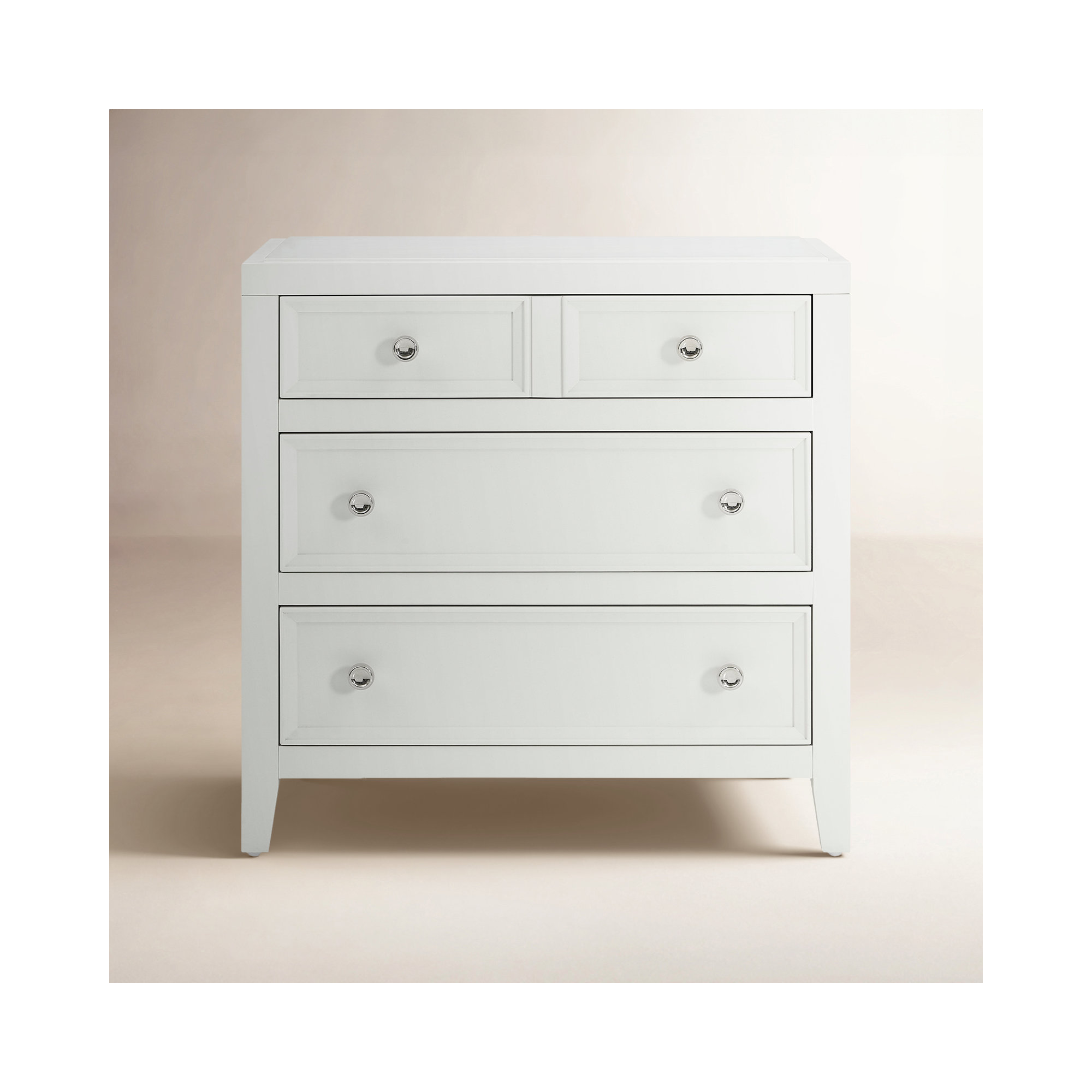 Rosalie 4 - Drawer Nightstand, White