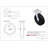 4 Piece Polyolefin Caster Set with Roller Bearings