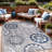 Chartier Machine Woven Floral Area Rug-1699036468