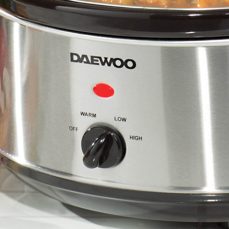 3.5L Slow Cooker Dishwasher Safe with Removable Pot