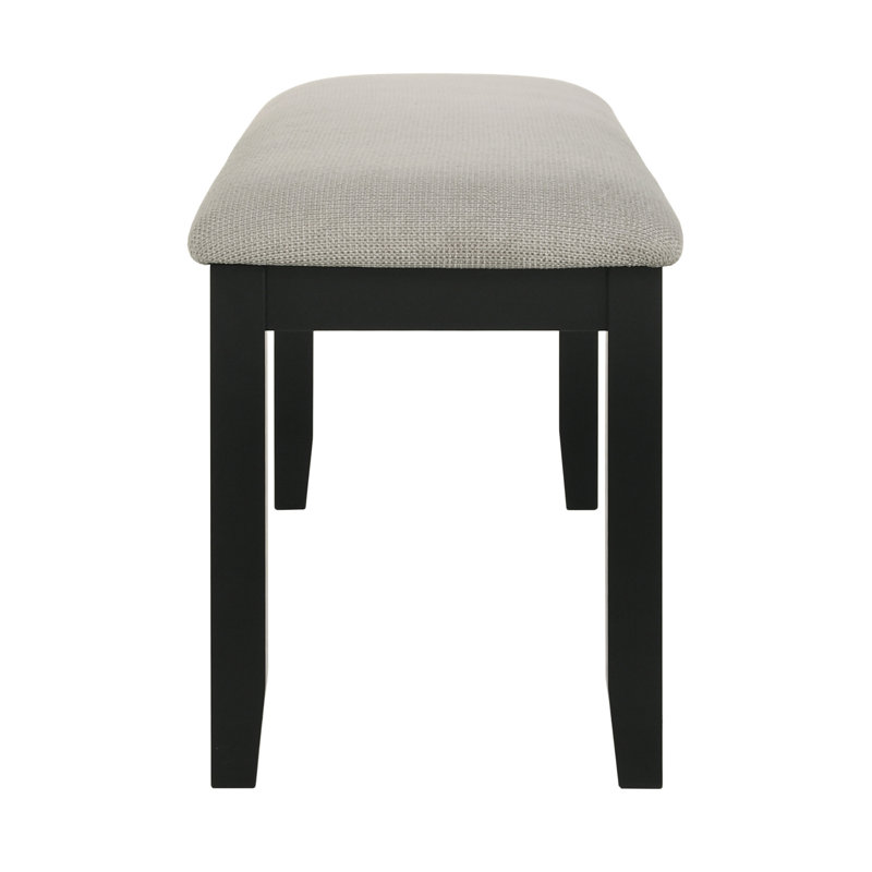 Table de salle à manger 6 pièces Contemporary, 6 pièces: table, banc, 4 chaises