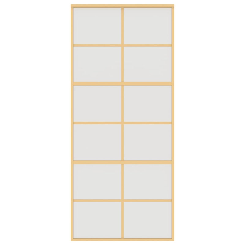 Hilger Metal Sliding Doors, 205cm H x 90cm W