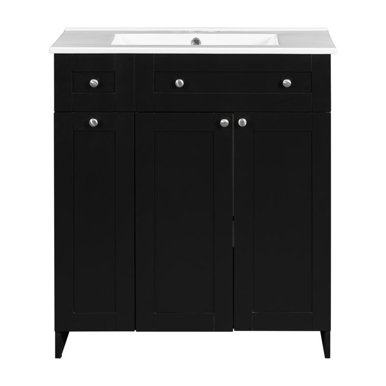 Meuble-lavabo 30 po avec lavabo en céramique
