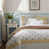 Motif floral jaune