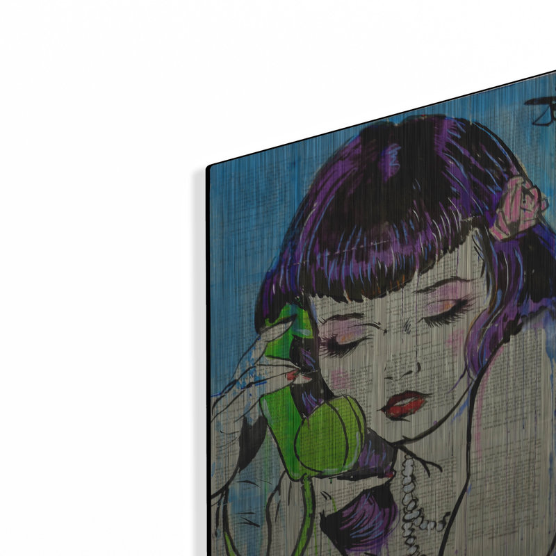 «Pop Call» par Loui Jover, H 16 po x l 12 po