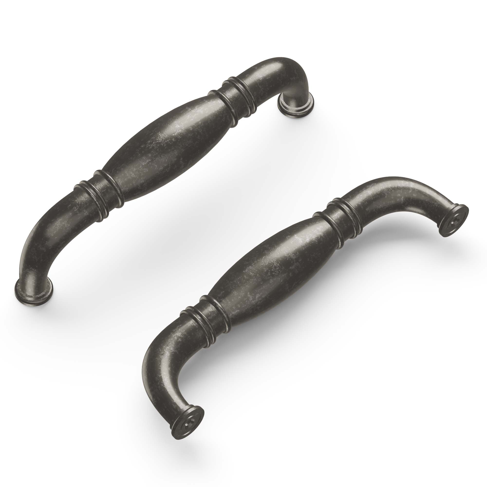 Hickory Hardware Maniglia Per Elettrodomestici Euro-contemporary P2166-SN – Finitura Satin Nickel, Lunga, Per Ante E Cassetti