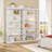 71" Etagere Bookshelf Set, 5-Shelf Industrial Bookcase For Home Office, Living Room-1557688291-1567574756